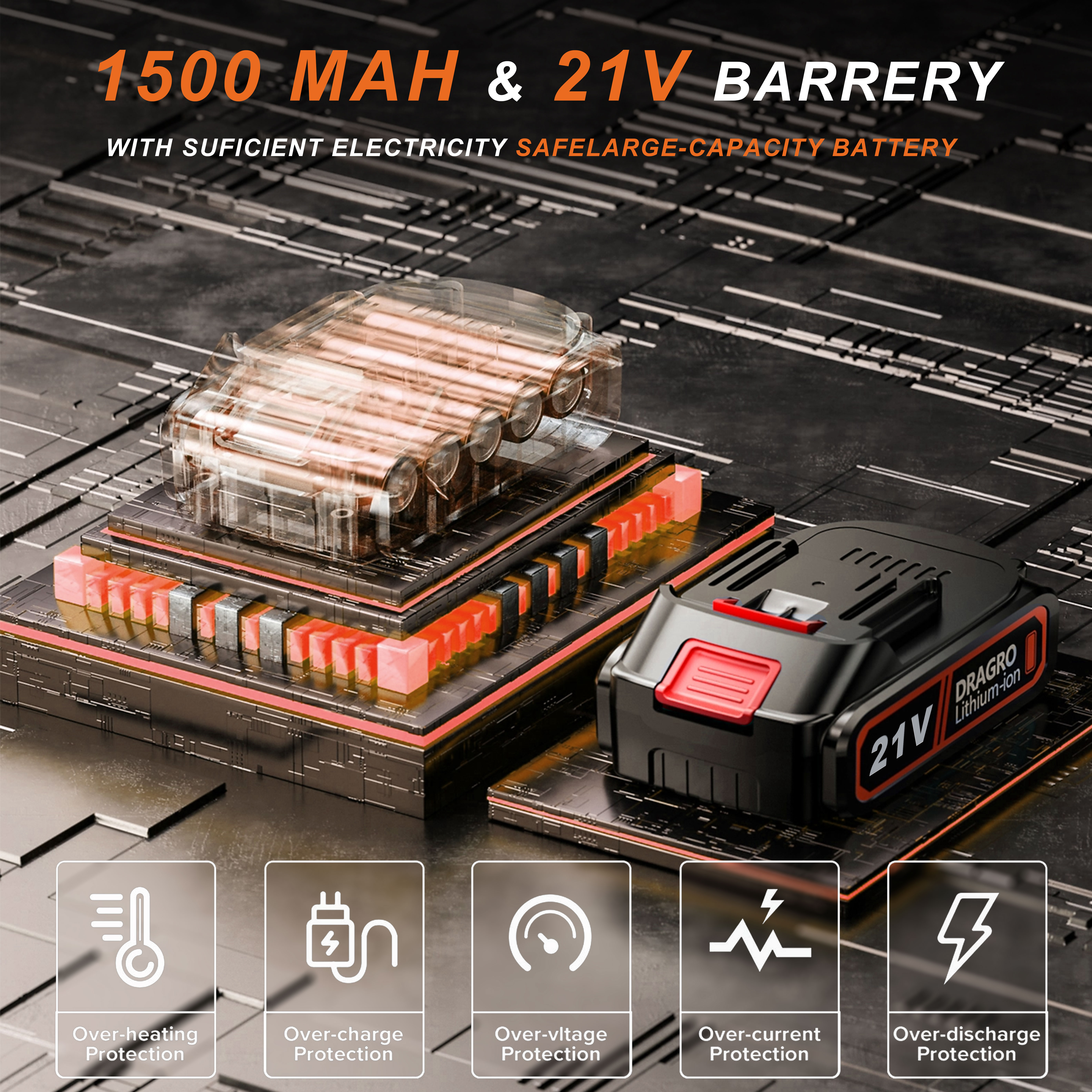 Metal Blade Cordless Strimmer 21v Grass Trimmers With16 Blades 15cm Cutting Diameter Cordless Strimmer Retractable Handle For Lawn Garden